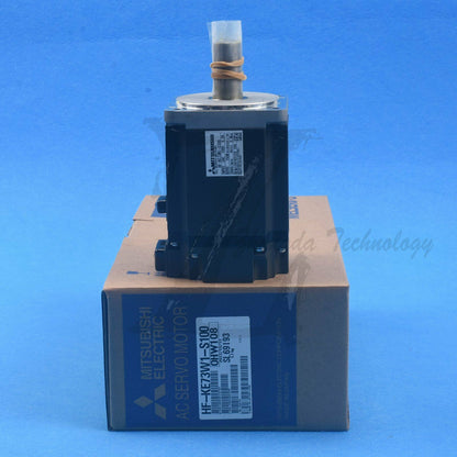 Mitsubishi AC Servo Motor, 750 W, 5.2 A, 3000 rpm, 7.2 Nm, HF-KE73W1-S100 - MITSUBISHI