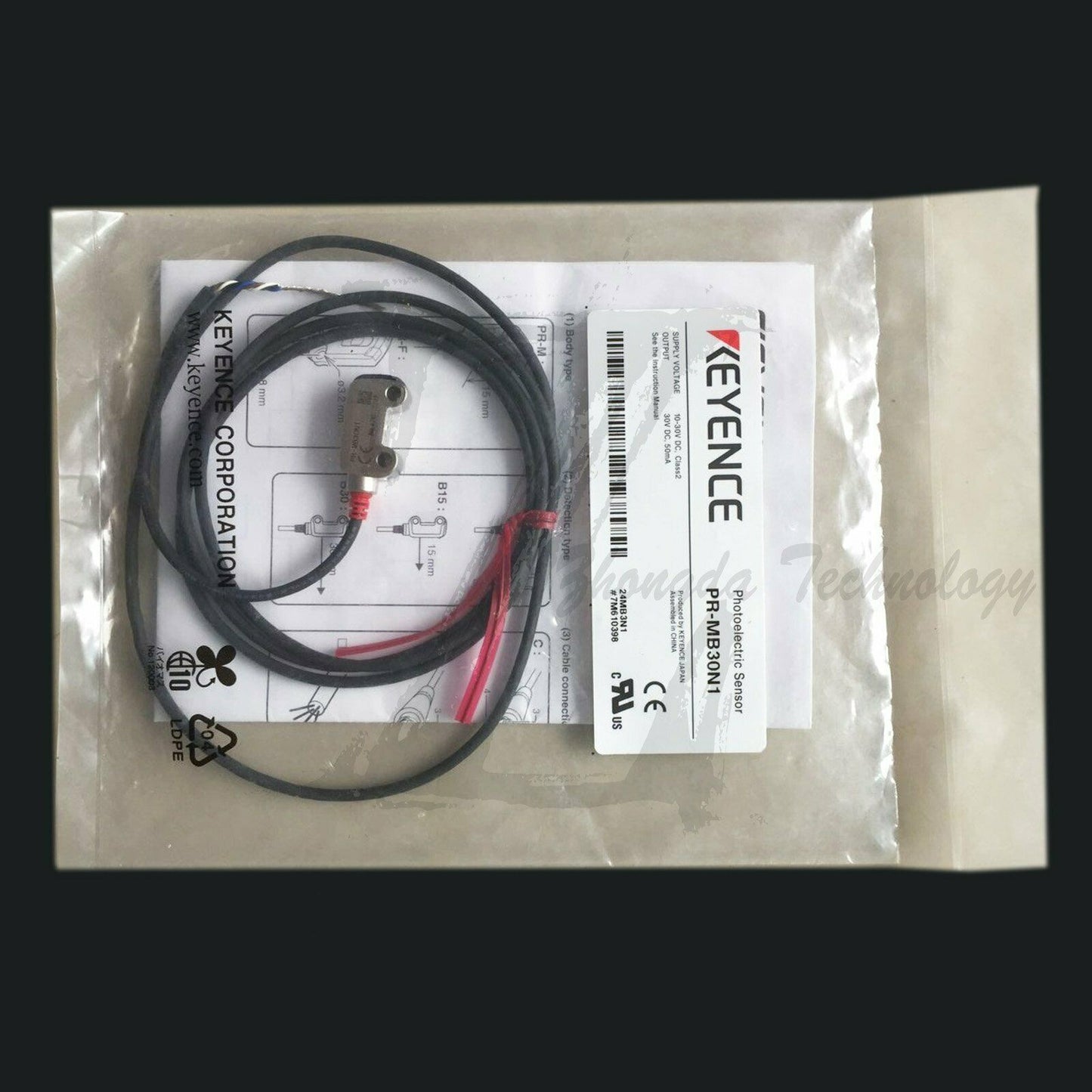 New In Box 1PCS Keyence Photoelectric switch PR-MB30N1 - KEYENCE