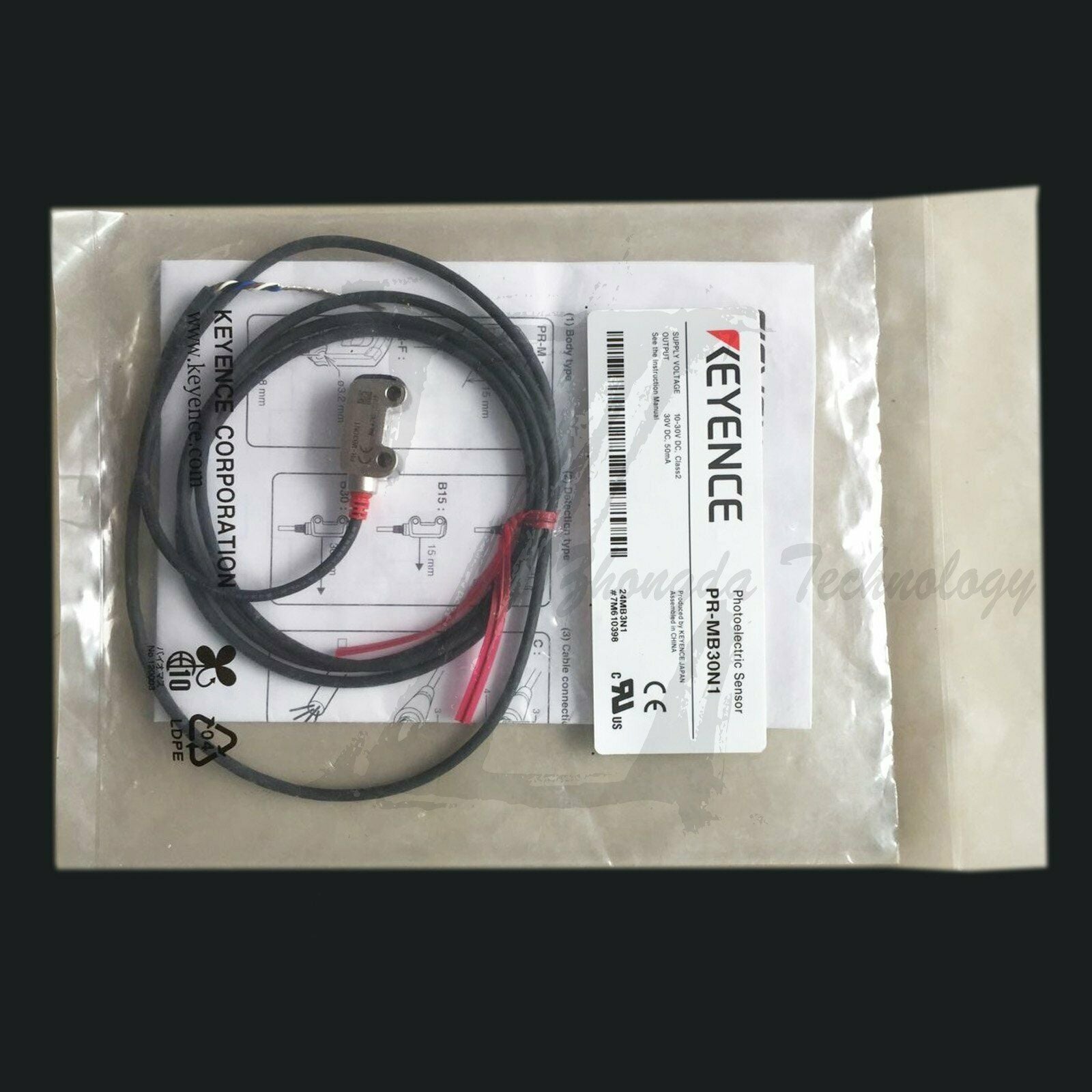 New In Box 1PCS Keyence Photoelectric switch PR-MB30N1 - KEYENCE