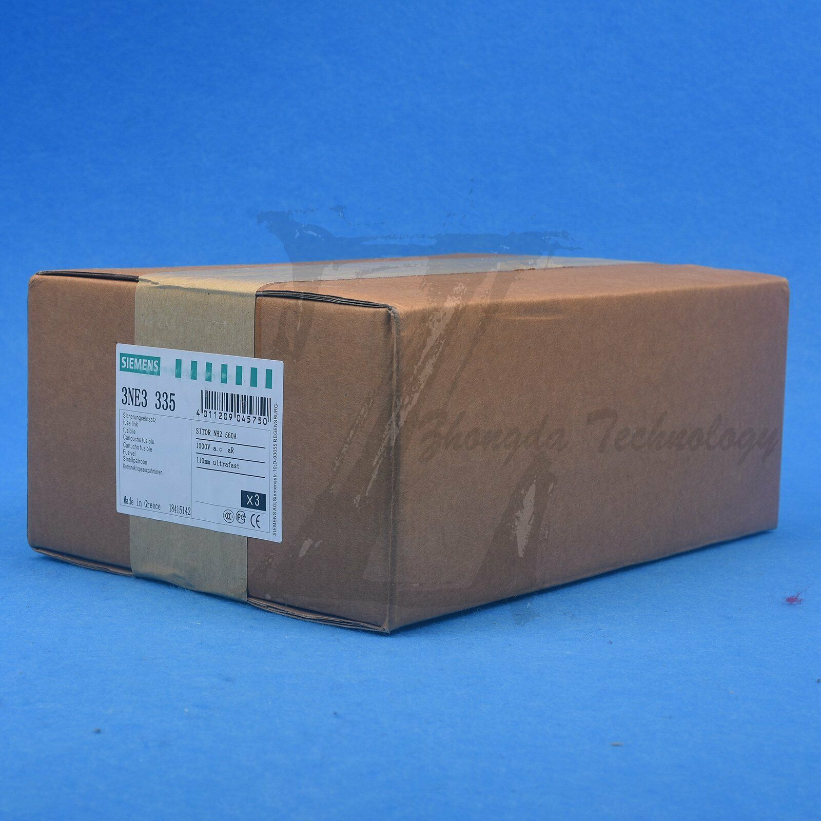 New Siemens fuse 3NE3335 3NE3 335 1000V 560A box of 3PC） Siemens