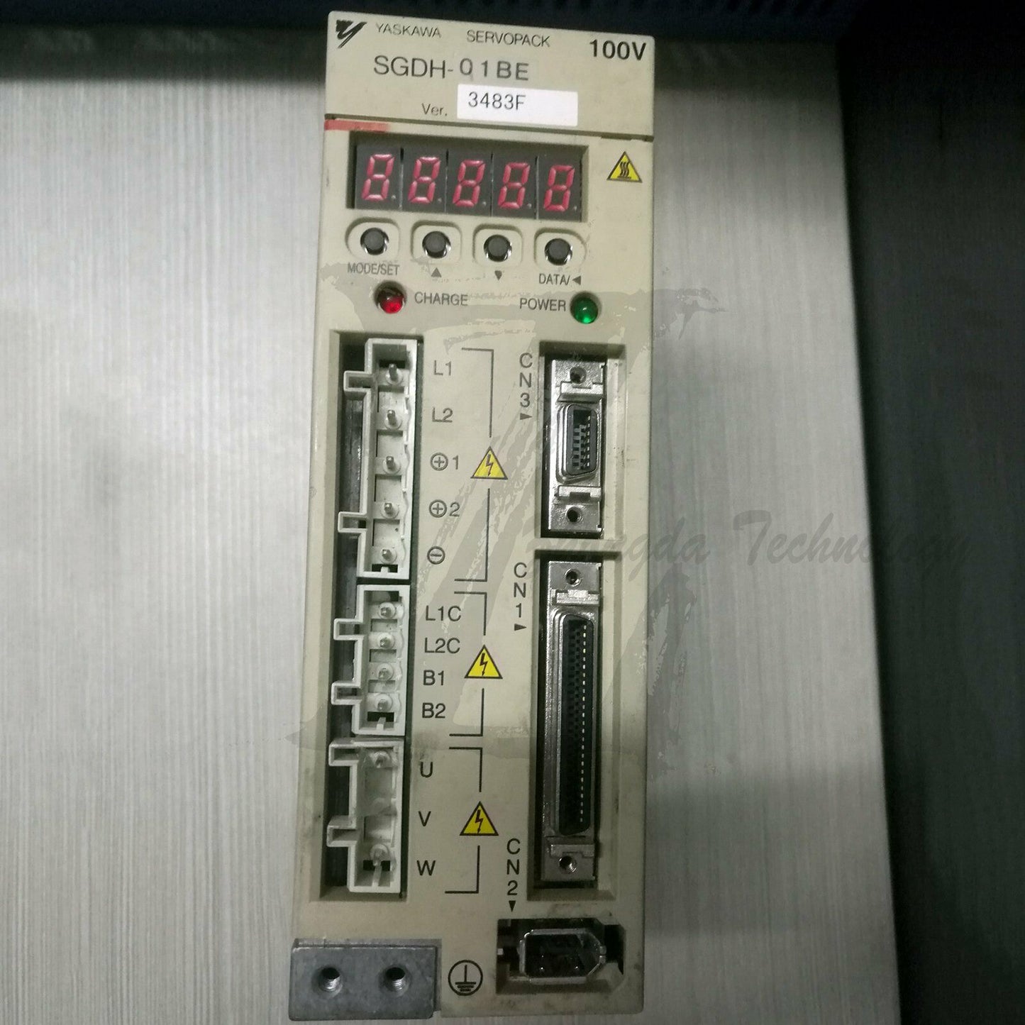 Used Yaskawa AC Servo Drive SGDH-01BE good test - YASKAWA