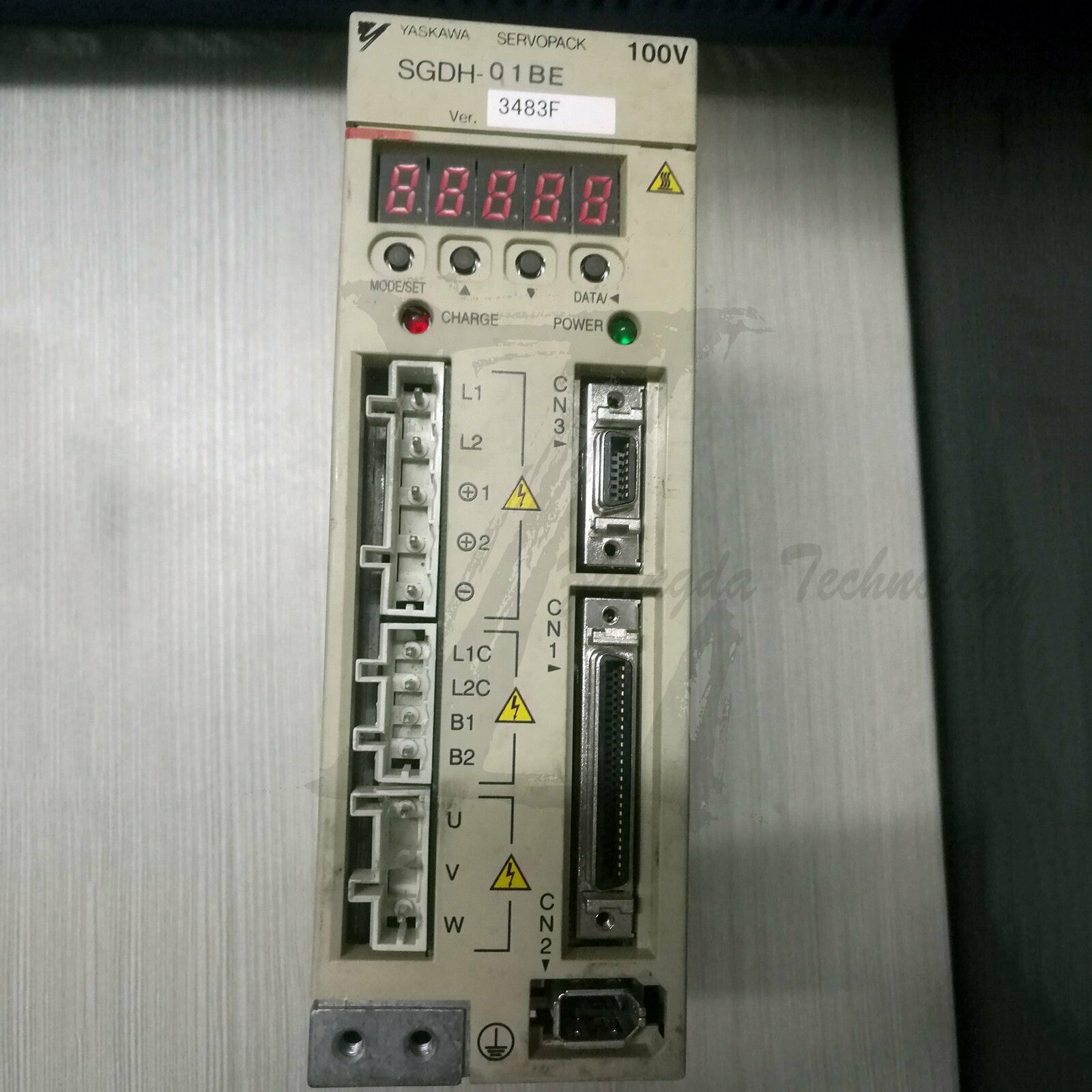 Used Yaskawa AC Servo Drive SGDH-01BE good test - YASKAWA