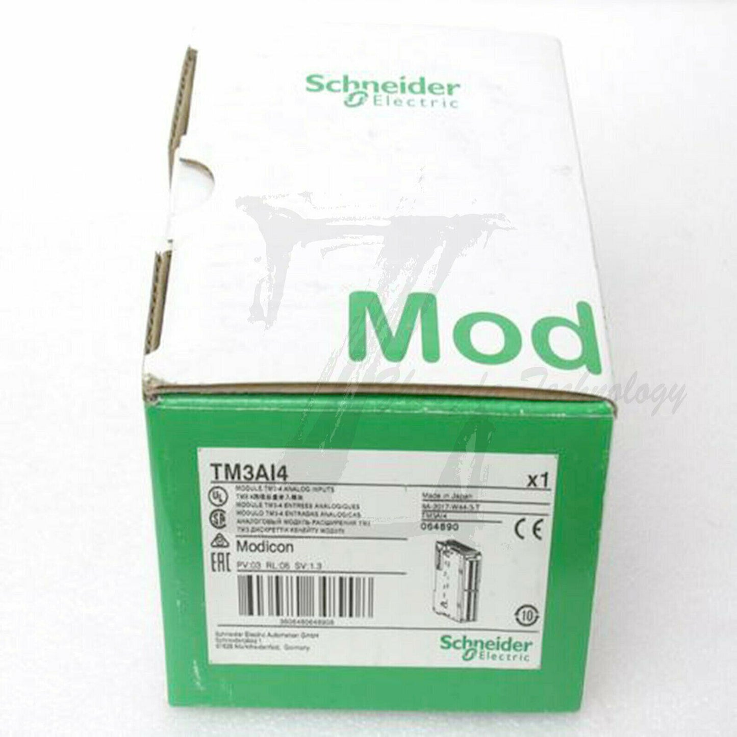 Schneider TM3AI4 module 4 inputs 24 Vdc pluggable screw terminal block - SCHNEIDER
