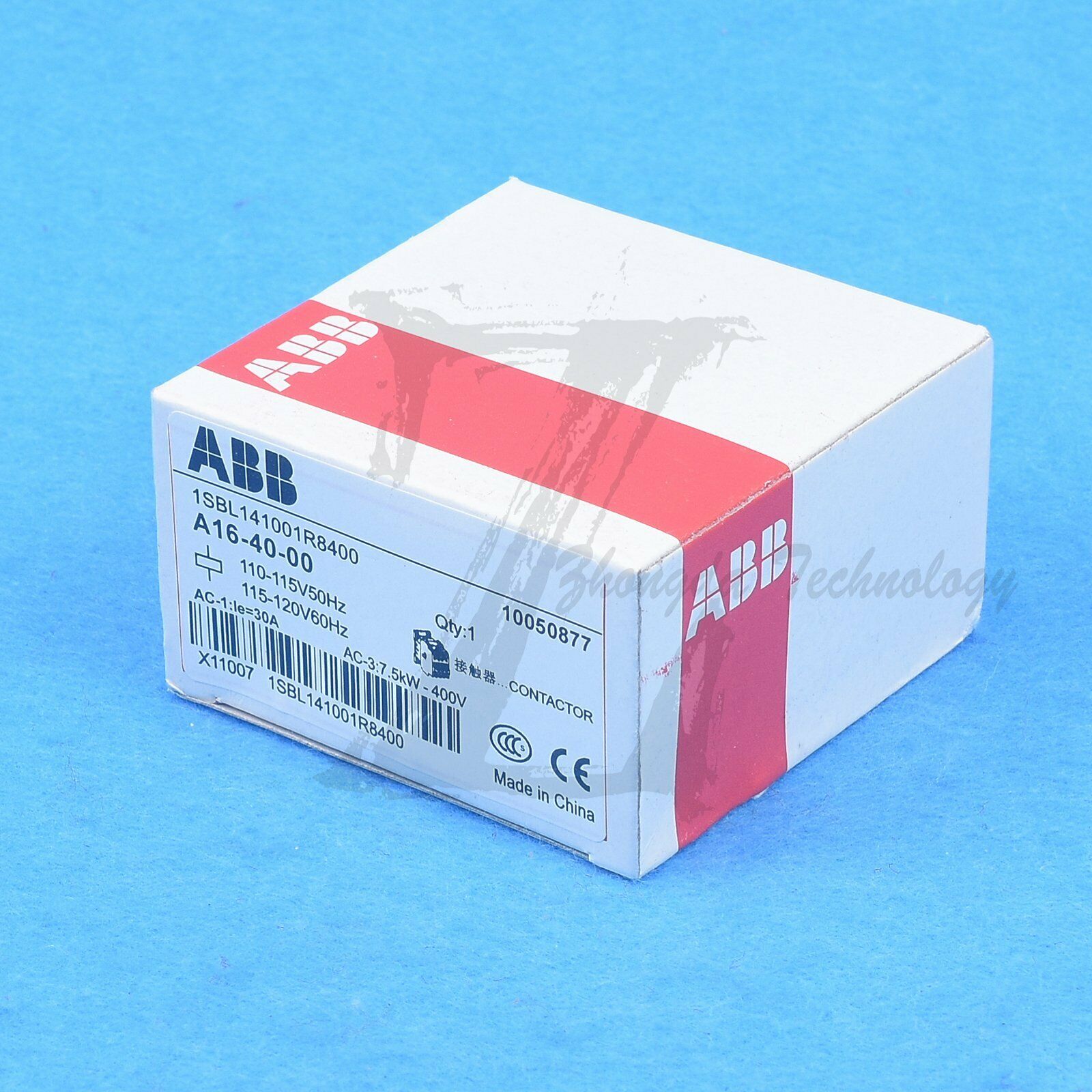 NEW ABB AC contactor A16-40-00 Voltage 220V Current 16A - ABB