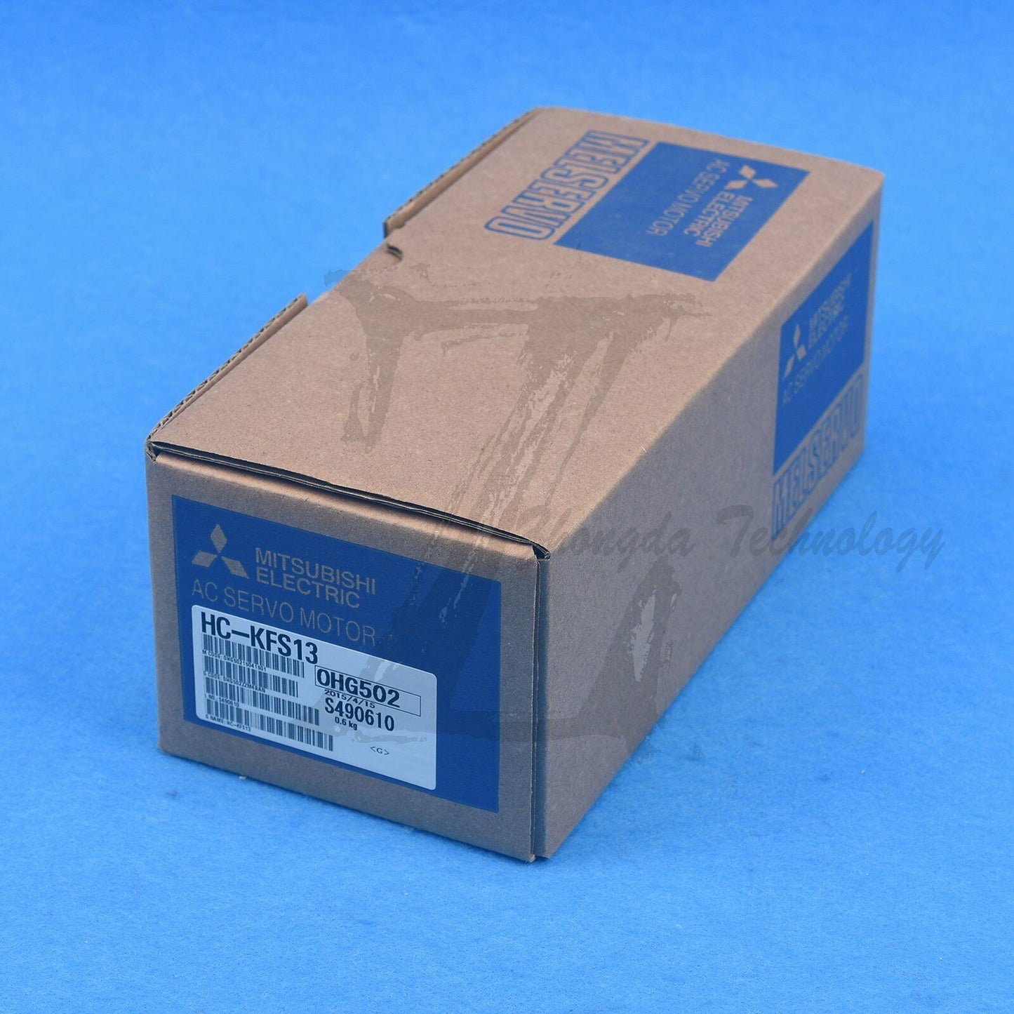 Mitsubishi Servo Motor 0.1 kW 200 V & 400 V 2.2 A 4500 rpm 0.32 Nm HC-KFS13 - MITSUBISHI