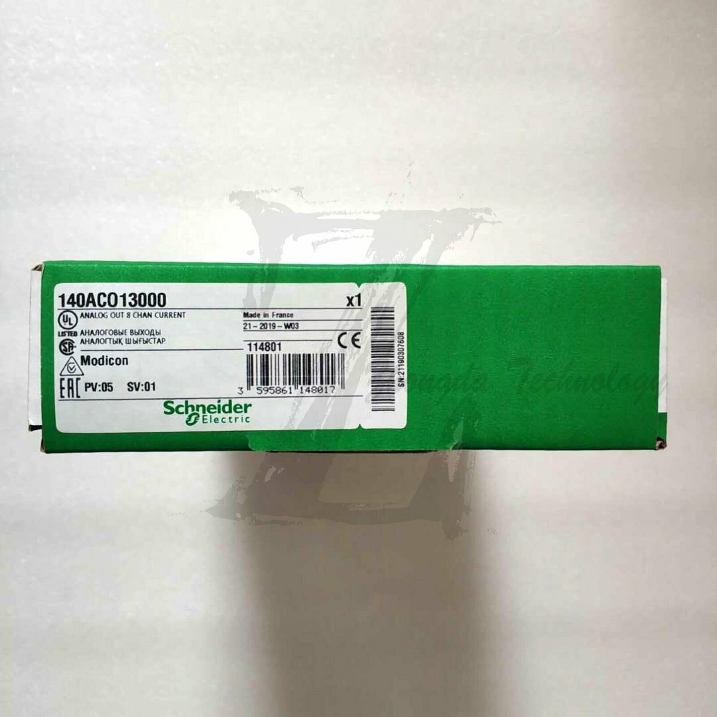 Schneider 140ACO13000 : Analog Output Module Modicon Quantum - 8 O Multi-range - SCHNEIDER