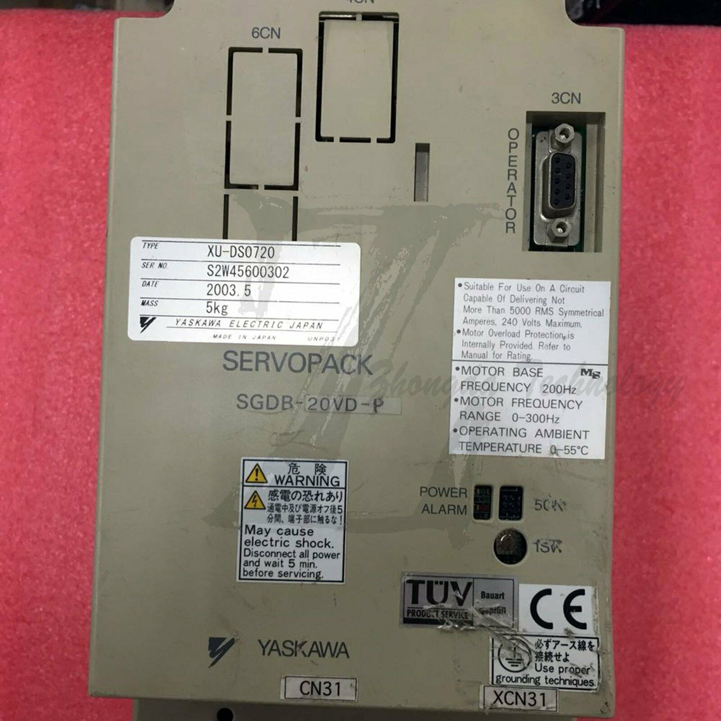 Used Yaskawa servo drives SGDB-20VD good - YASKAWA