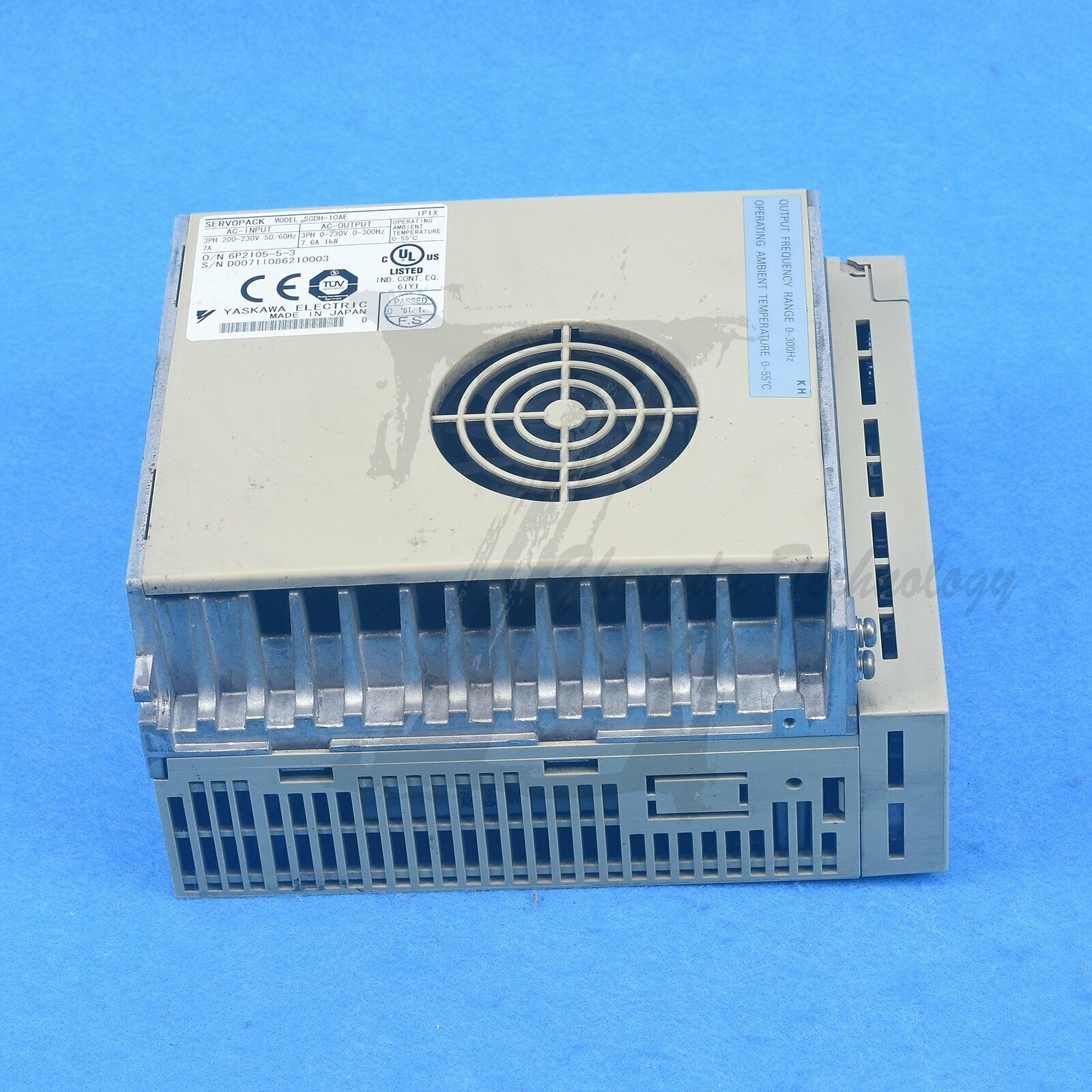 Used Yaskawa servo drive SGDH-10AE Tested In Good Condition - YASKAWA