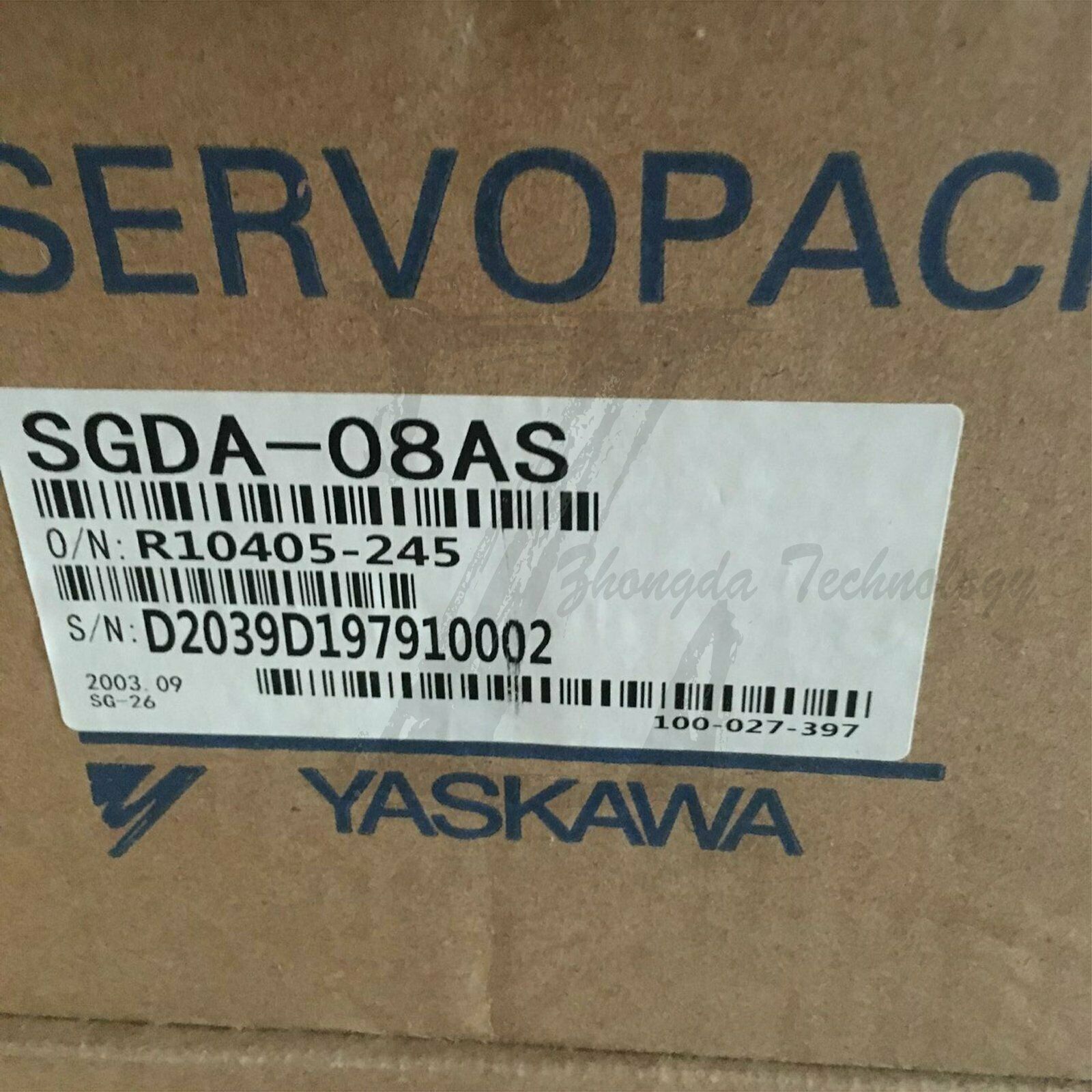New In Box Yaskawa SGDA-08AS AC servo motor - YASKAWA