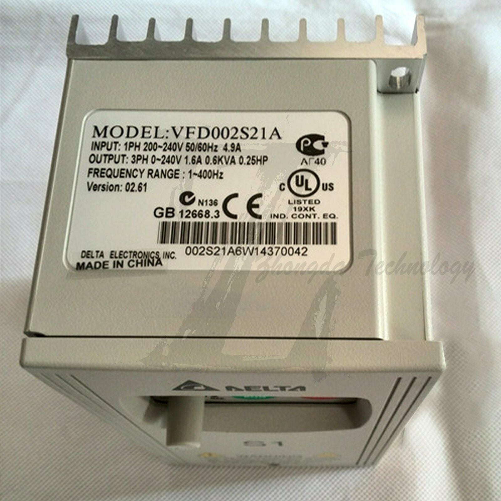 New Delta VFD002S21A Frequency converter
