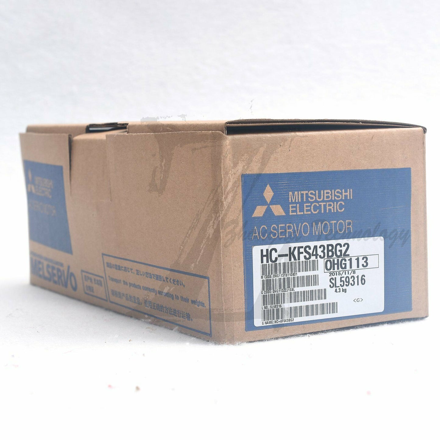 NEW Mitsubishi 400W servo motor HC-KFS43BG2 - MITSUBISHI