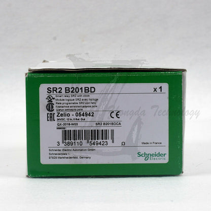Schneider SR2B201BD logic controller DC24V 12 6-channel AI input 8 relay output - SCHNEIDER