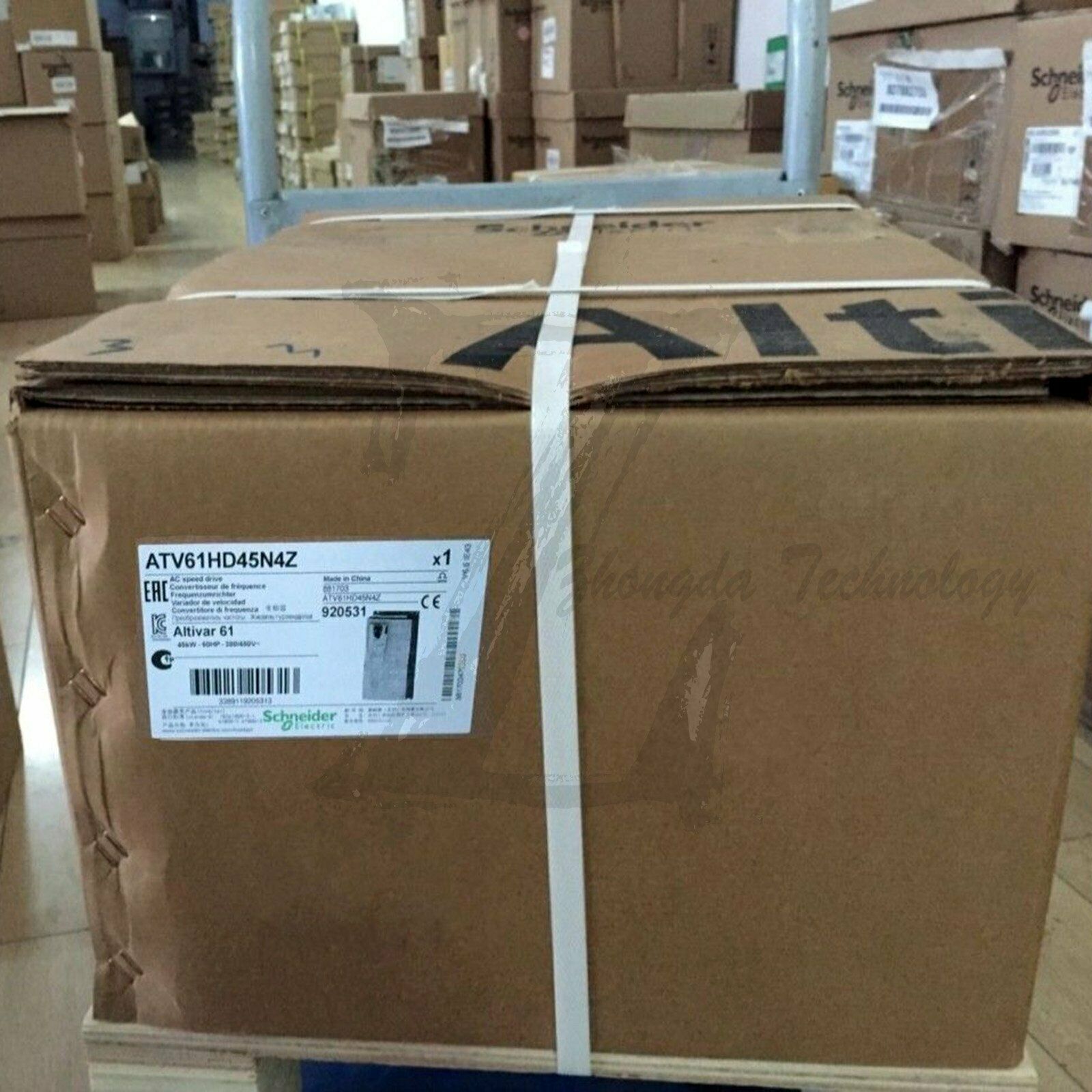 Schneider inverter ATV61HD45N4Z : ATV61 45kW 3P 380VAC, 45KW - SCHNEIDER