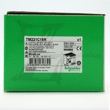 New Schneider TM221C16R M221 programmable controller 16 points input output - SCHNEIDER