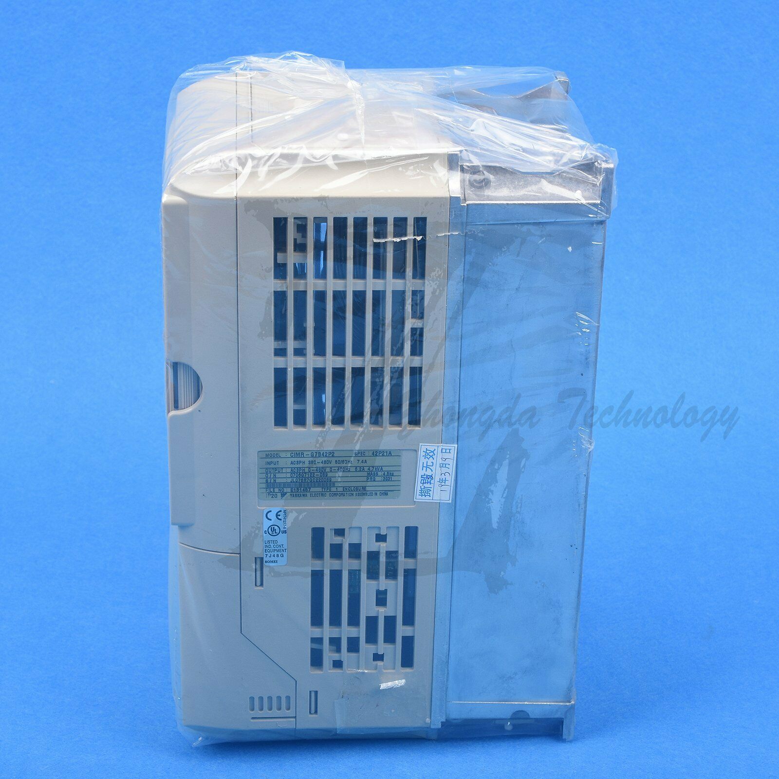 Used Yaskawa inverter CIMR-G7B42P2 Tested in good condition Send