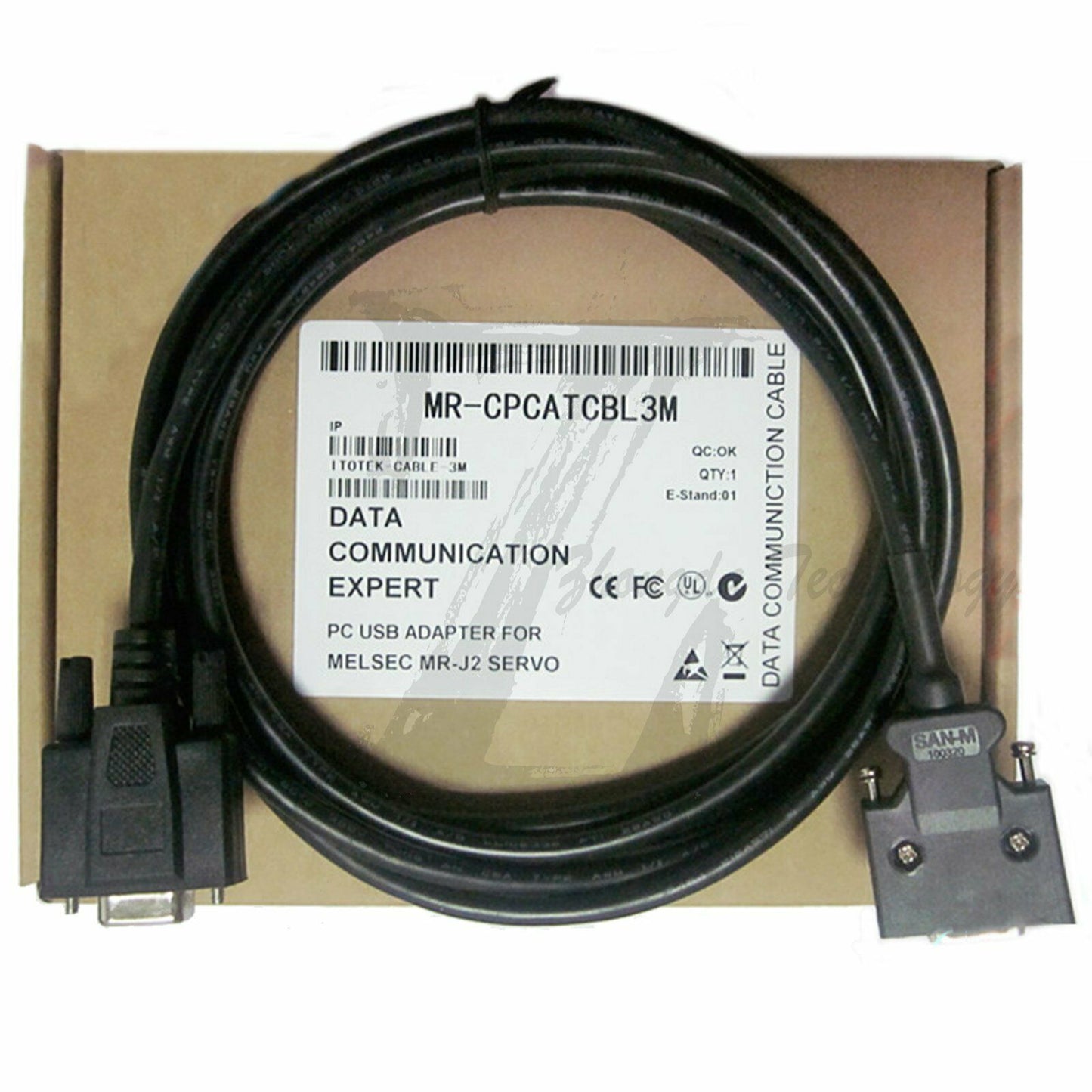 New Mitsubishi Debug Cable Download Transmission Line MR-CPCATCBL3M - MITSUBISHI