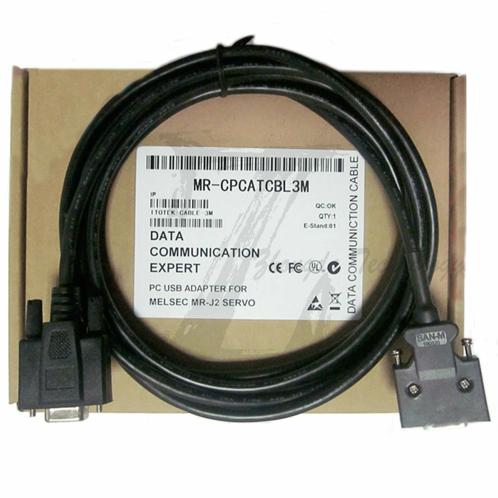 New Mitsubishi Debug Cable Download Transmission Line MR-CPCATCBL3M - MITSUBISHI