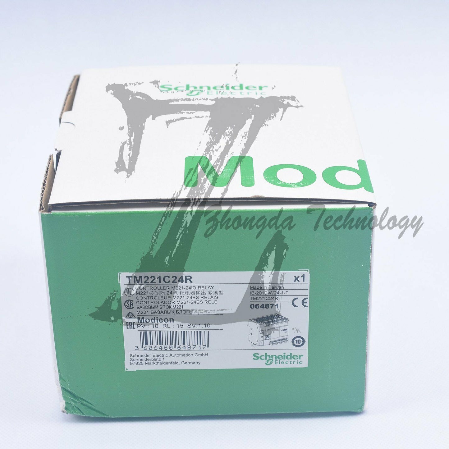 Schneider 1PC NEW TM221C24R integrated controller PLC 24 input / output - SCHNEIDER