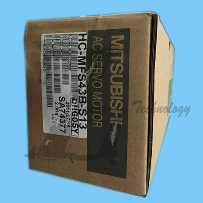 NEW Mitsubishi,Servo Motor 400 W, 122 V,2.8A, 3000 rpm,HC-MFS43B-S13 - MITSUBISHI