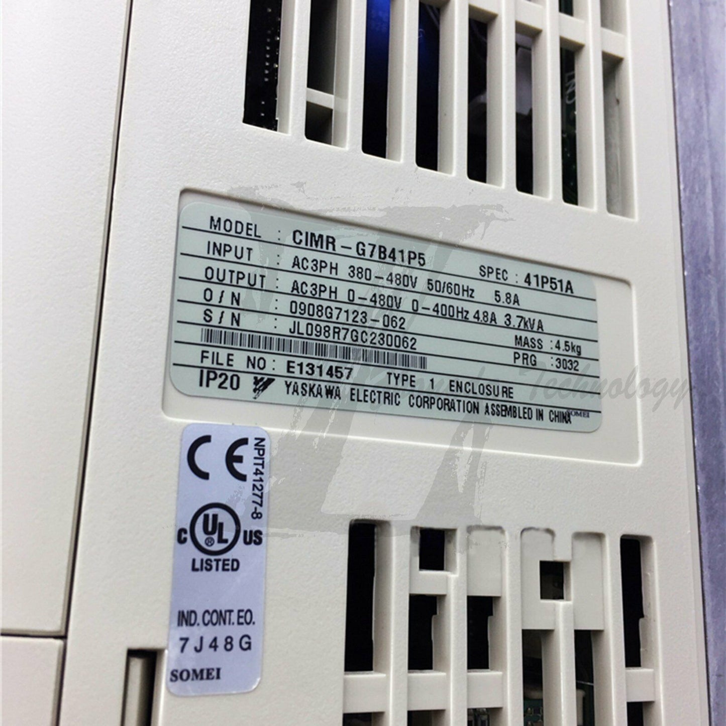 NEW Yaskawa Inverter CIMR-G7B41P5 G7 1.5KW 380V - YASKAWA