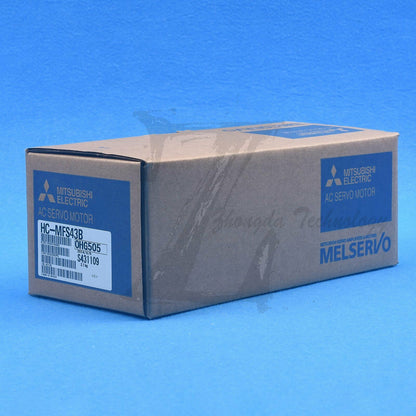 Mitsubishi 400W Servo Drive brake continuous 3.8Nm peak)HC-MFS43B - MITSUBISHI