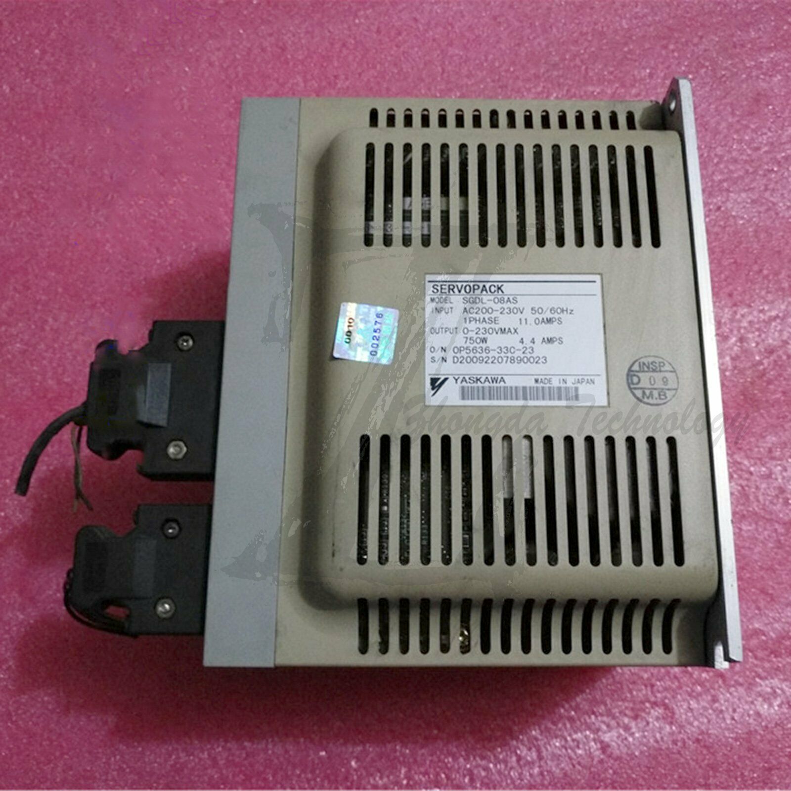 Used Yaskawa Servo Drive 750W SGDL-08AS good - YASKAWA