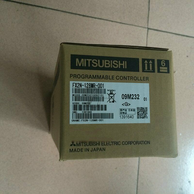 New Mitsubishi PLC Programmable Controller FX2N-128MR-001 - MITSUBISHI