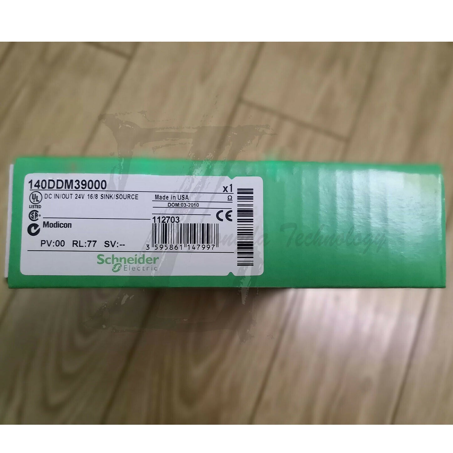 Schneider 140DDM39000 Discrete I/O Module 16 I - 24V DC-8 O Solid State - SCHNEIDER