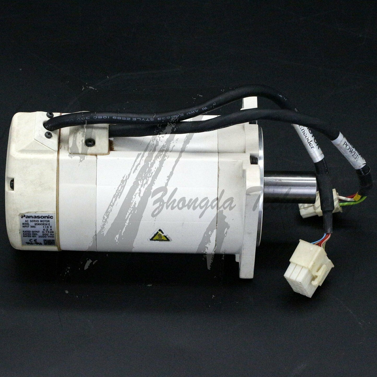 Used Panasonic AC servo motor 750W MSMA082A1E - PANASONIC