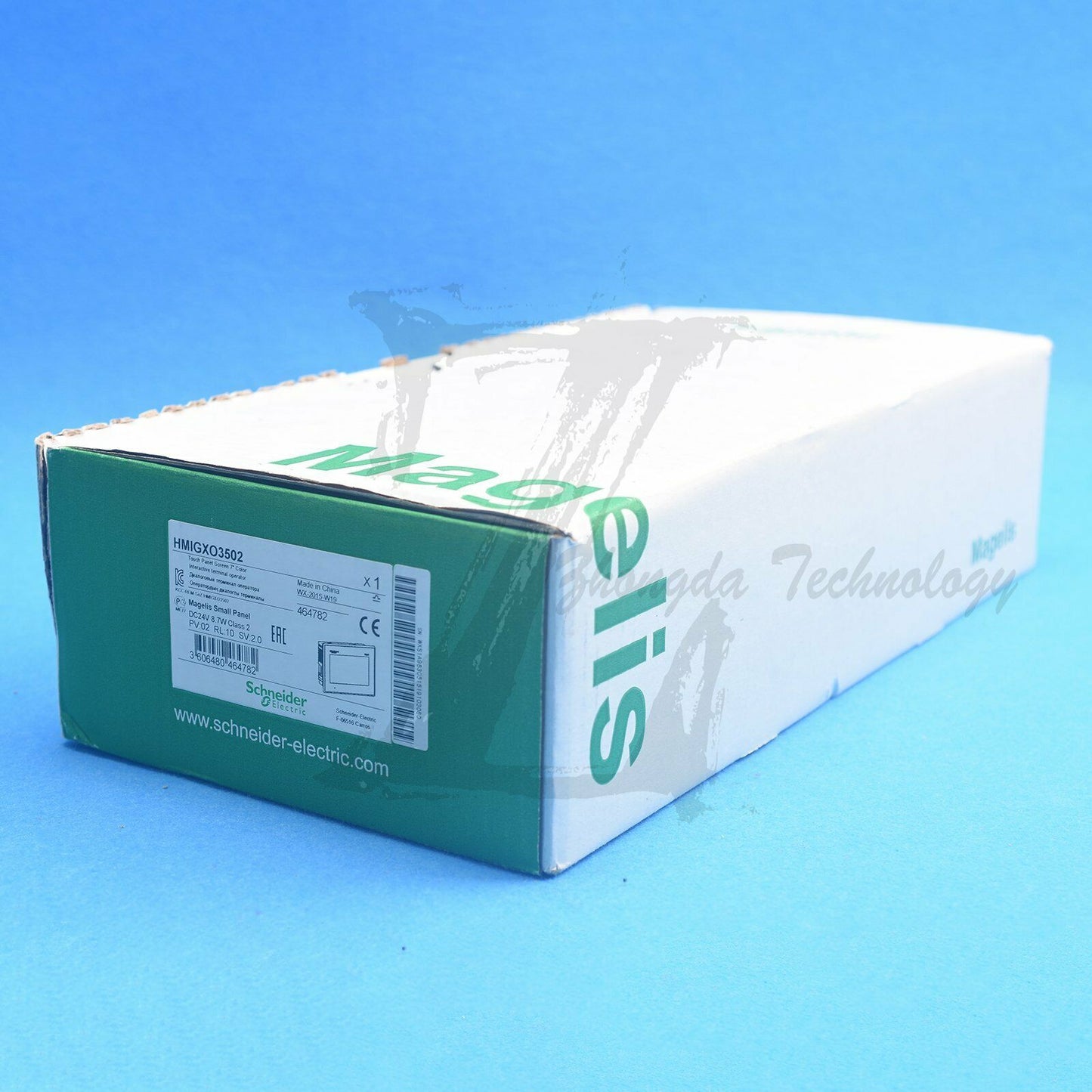 New Schneider Magelis 7" Color Panel Touch Screen HMIGXO3502 - SCHNEIDER