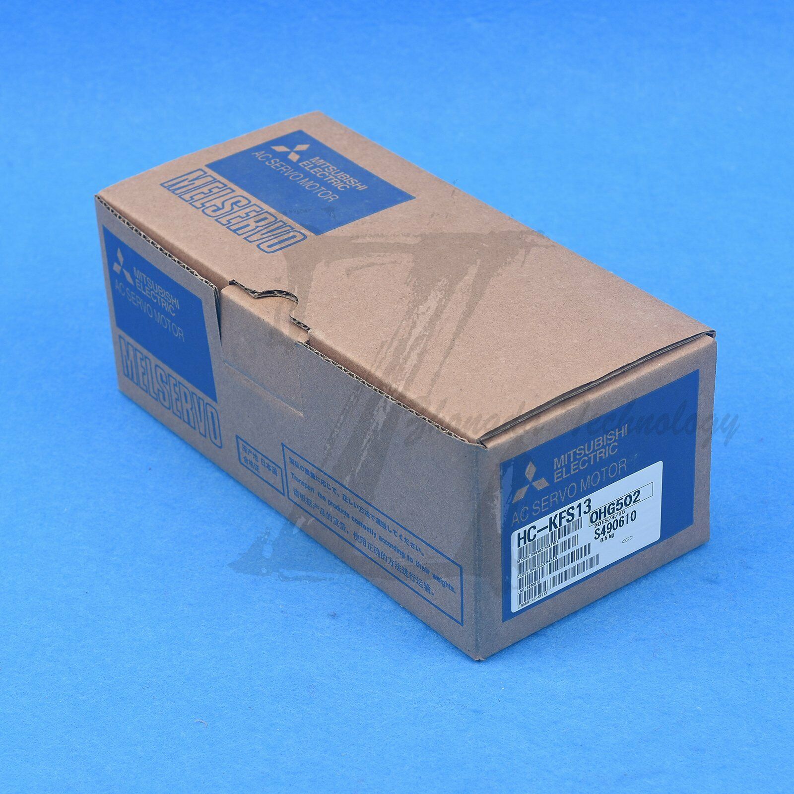 Mitsubishi Servo Motor 0.1 kW 200 V & 400 V 2.2 A 4500 rpm 0.32 Nm HC-KFS13 - MITSUBISHI