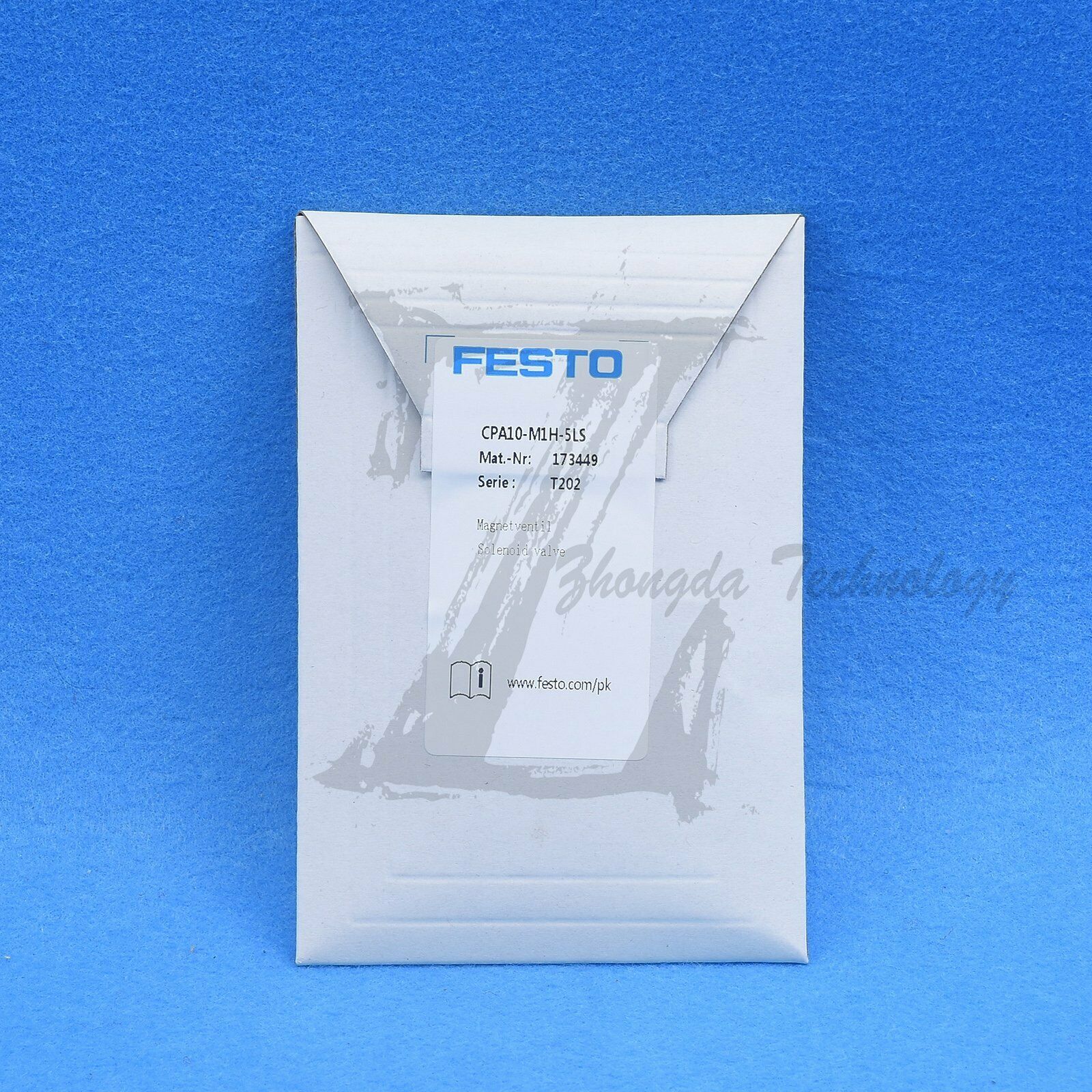 NEW Festo Solenoid Valve CPA10-M1H-5LS 173449 - FESTO