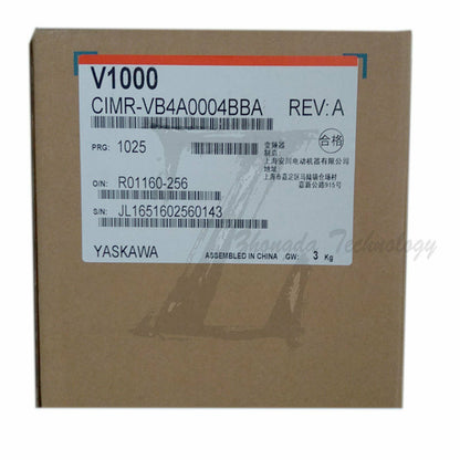 New Yaskawa inverter V1000 CIMR-VB4A0004BBA 0.75KW/1.5KW 380V - YASKAWA