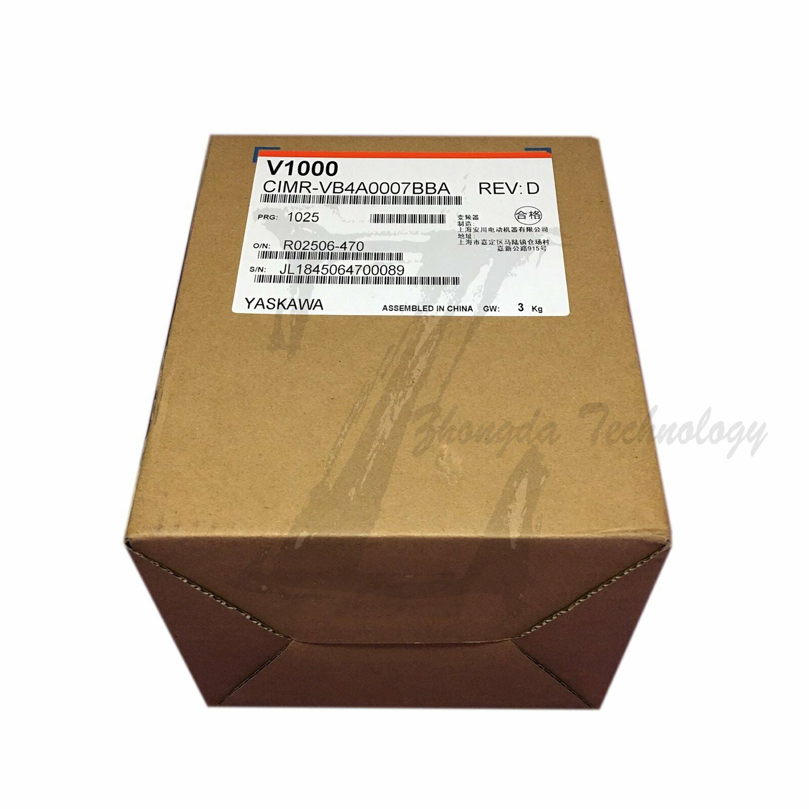 NEW Yaskawa V1000 Inverter CIMR-VB4A0007BBA 2.2KW/3.0KW 380V - YASKAWA