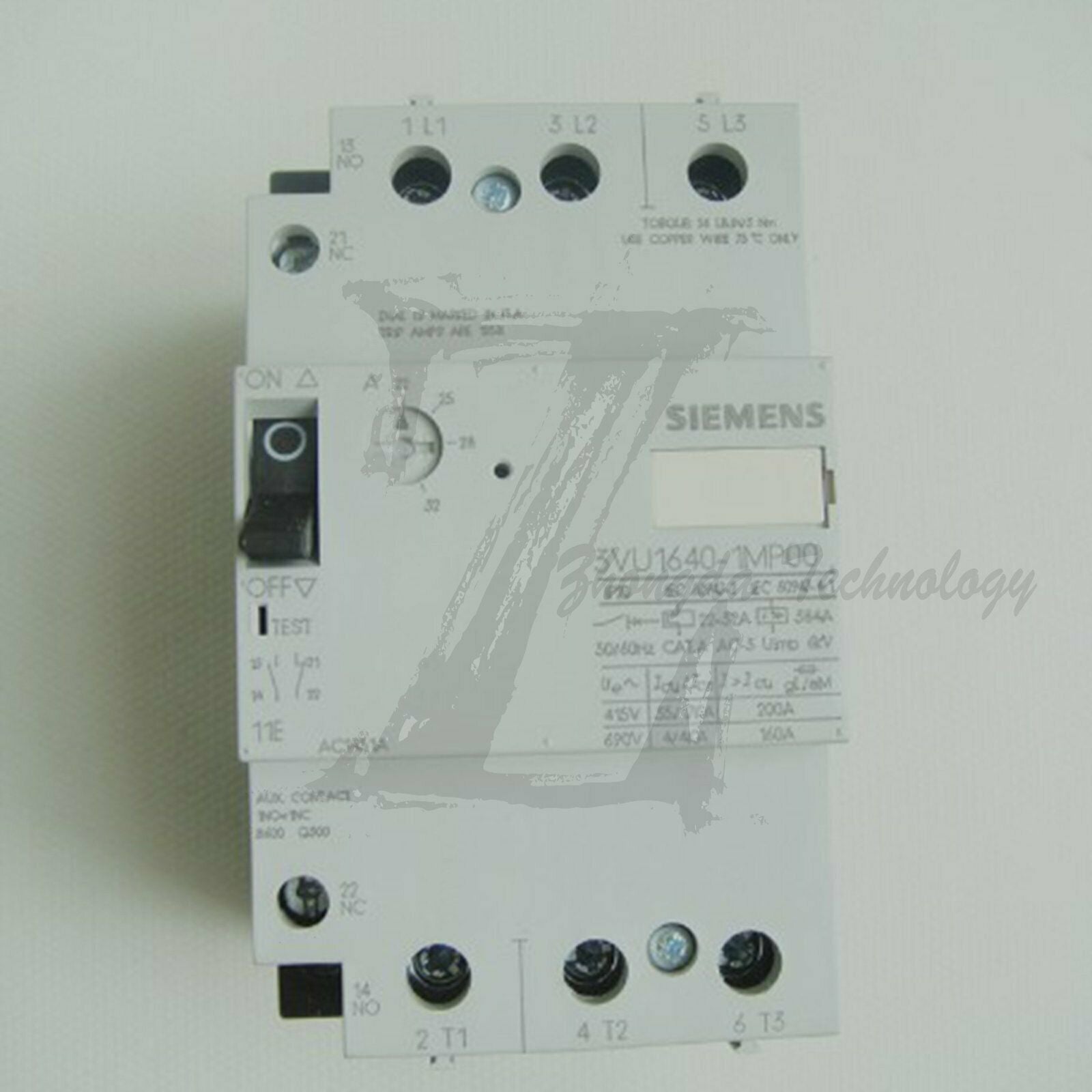 New Siemens motor protection circuit breaker 3VU1640-1MP00 Siemens