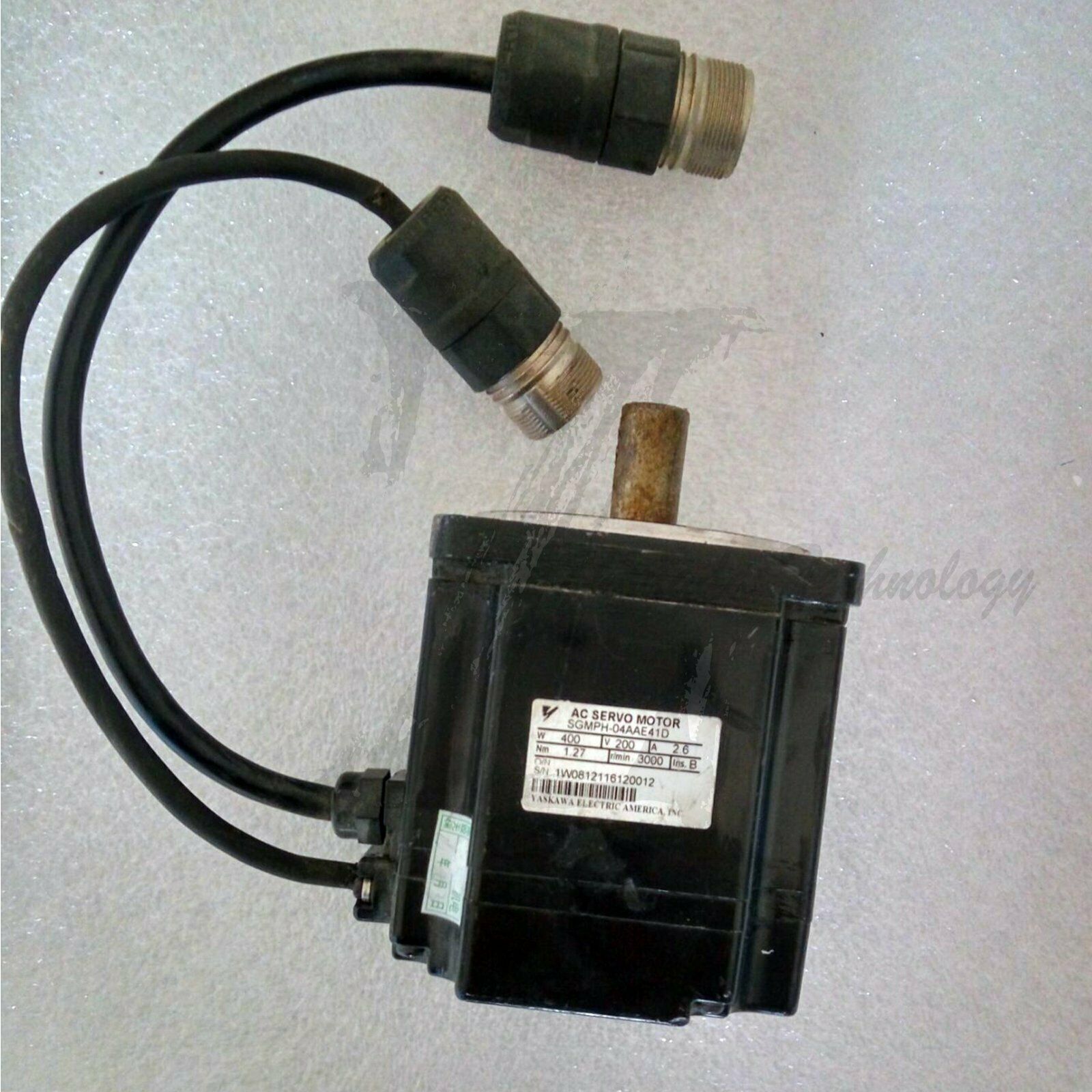 Used Yaskawa Servo Motor SGMPH-04AAE41D good - YASKAWA