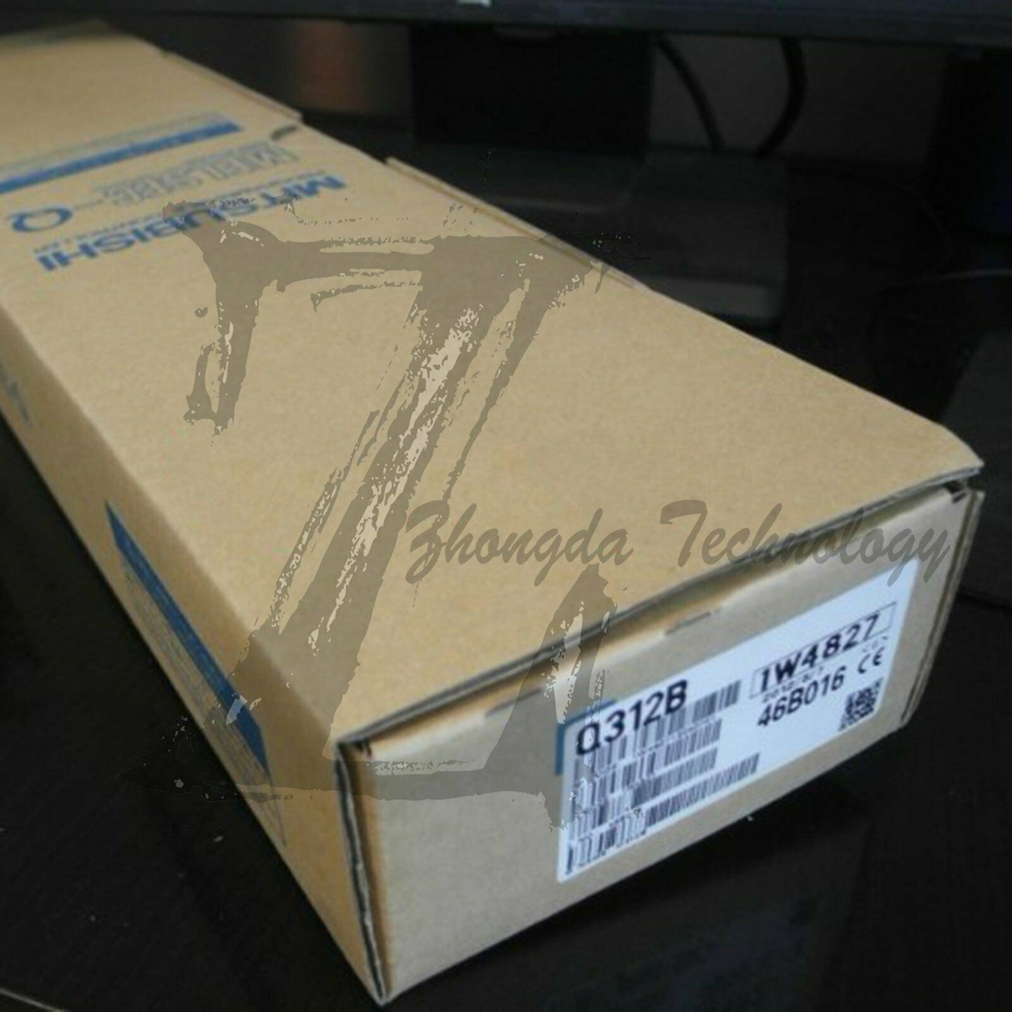 New Mitsubishi Electric Q312B Q Controller DIN Rail Mount Base Unit 12 Slots - MITSUBISHI