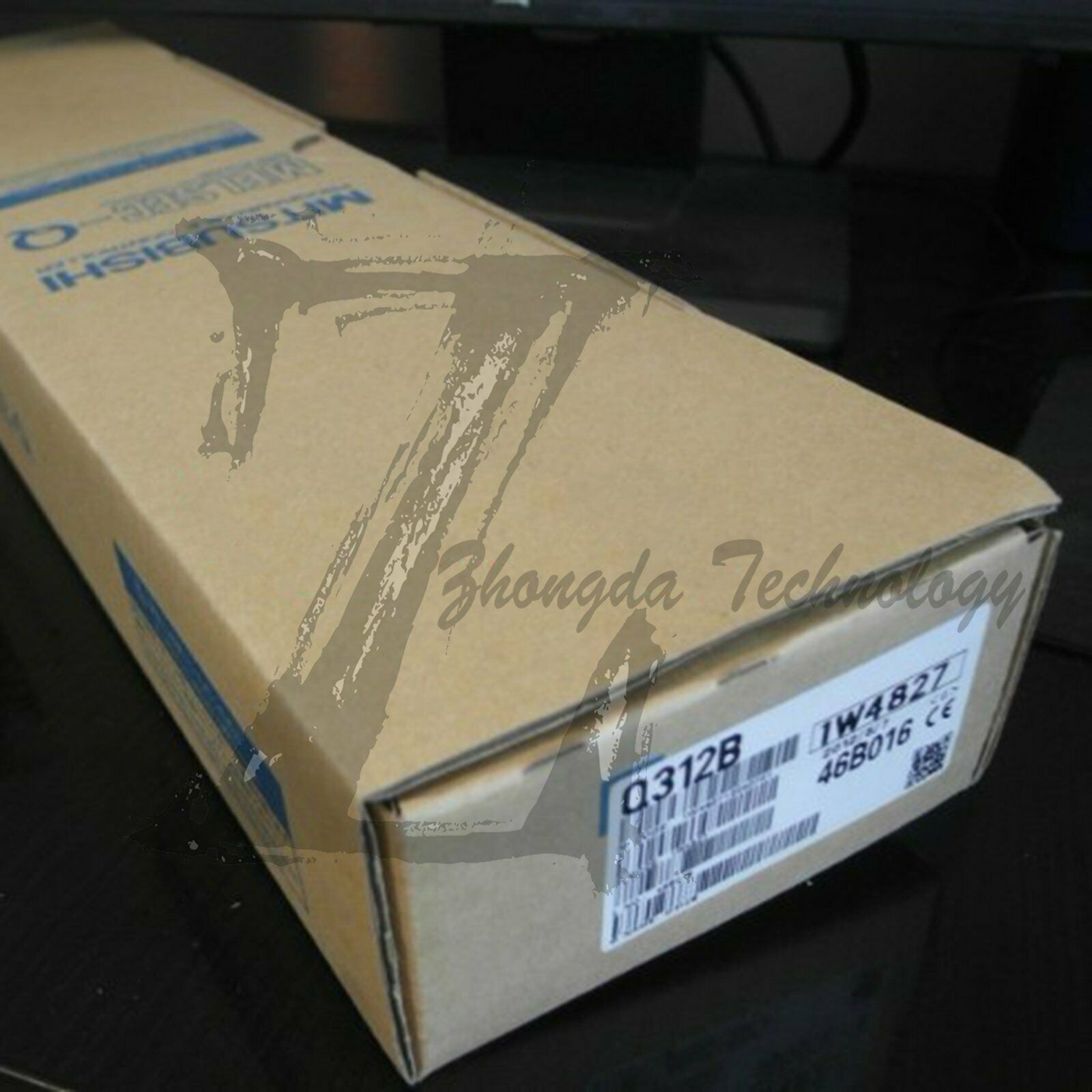 New Mitsubishi Electric Q312B Q Controller DIN Rail Mount Base Unit 12 Slots - MITSUBISHI