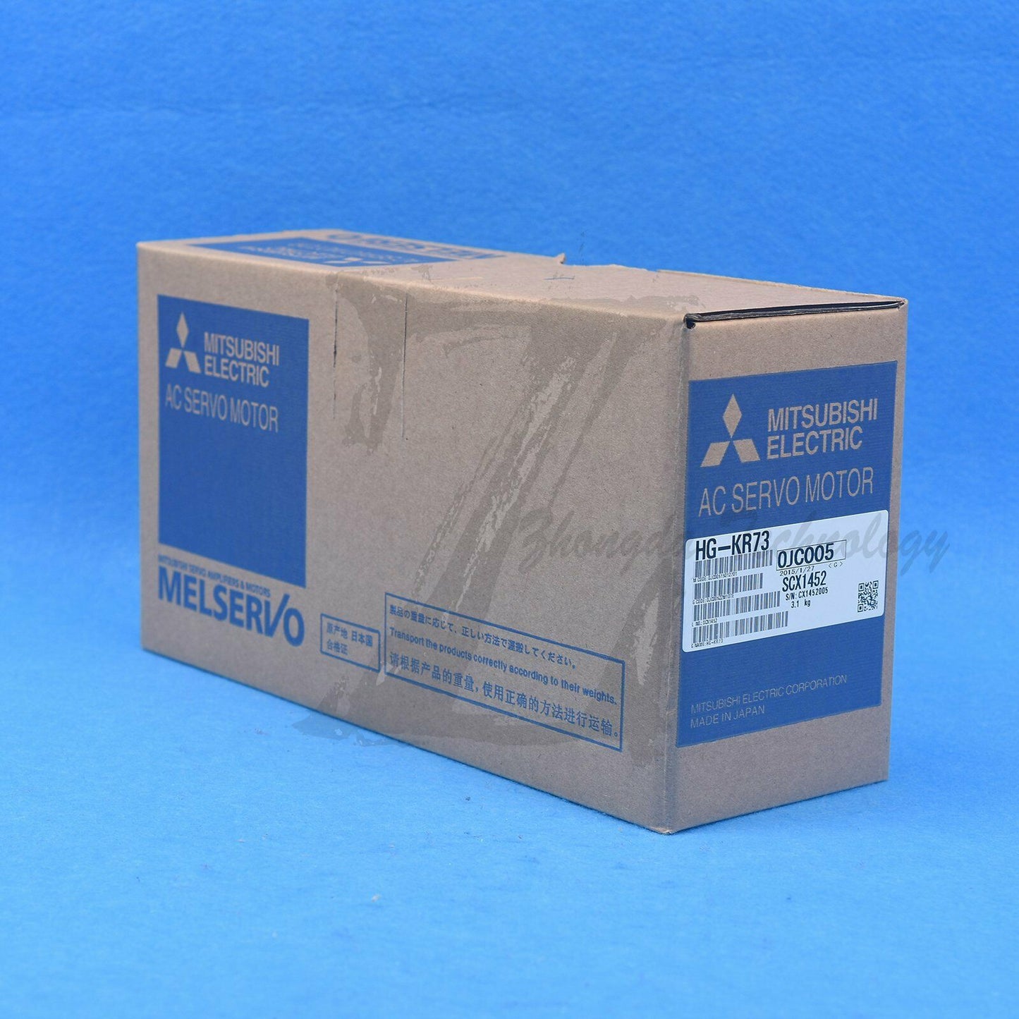 NEW Mitsubishi,Servo Motor 200 W, 200 V, 6000 rpm，1.9 Nm HG-KR73 - MITSUBISHI