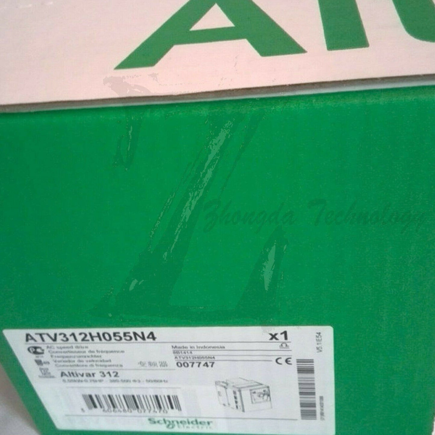 Schneider ATV312H055N4 frequency converter 0.55kW - 1.8kVA - 37W - 380..500 V - SCHNEIDER