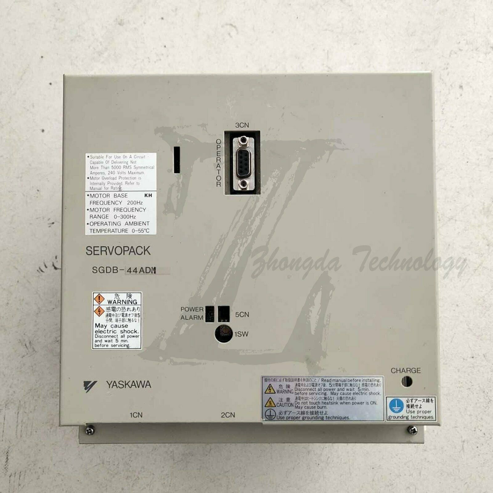 Used Yaskawa servo driver SGDB-44ADM Tested In Good Condition - YASKAWA