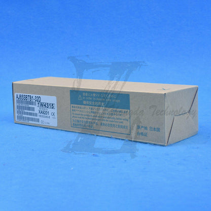 NEW Mitsubishi, Input Module, 32 Input, 7 mA, 24 V dc，AJ65SBTB1-32D - MITSUBISHI