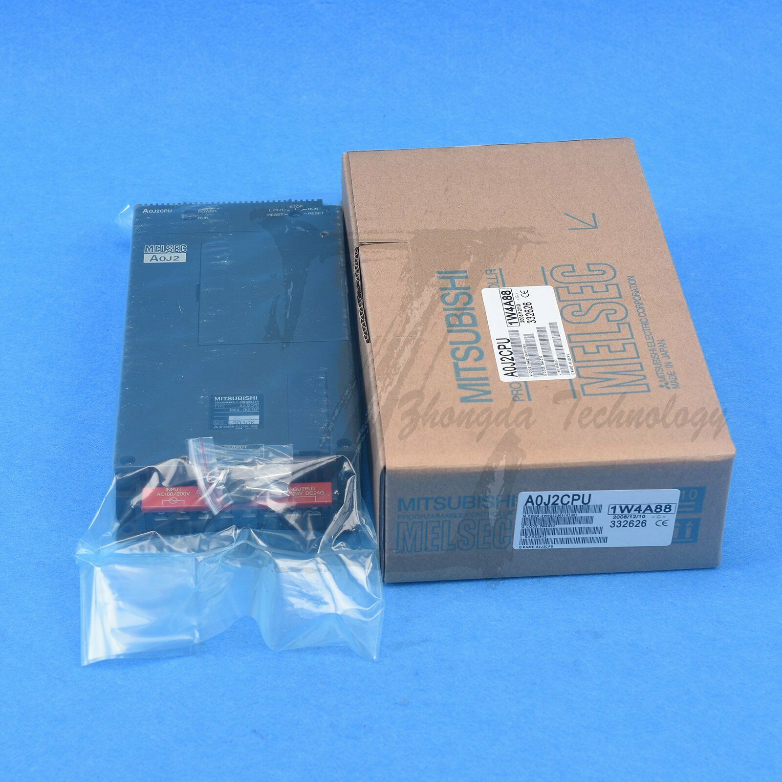 New Mitsubishi Melsec A0J2CPU PLC Programmable Logic Controller - MITSUBISHI