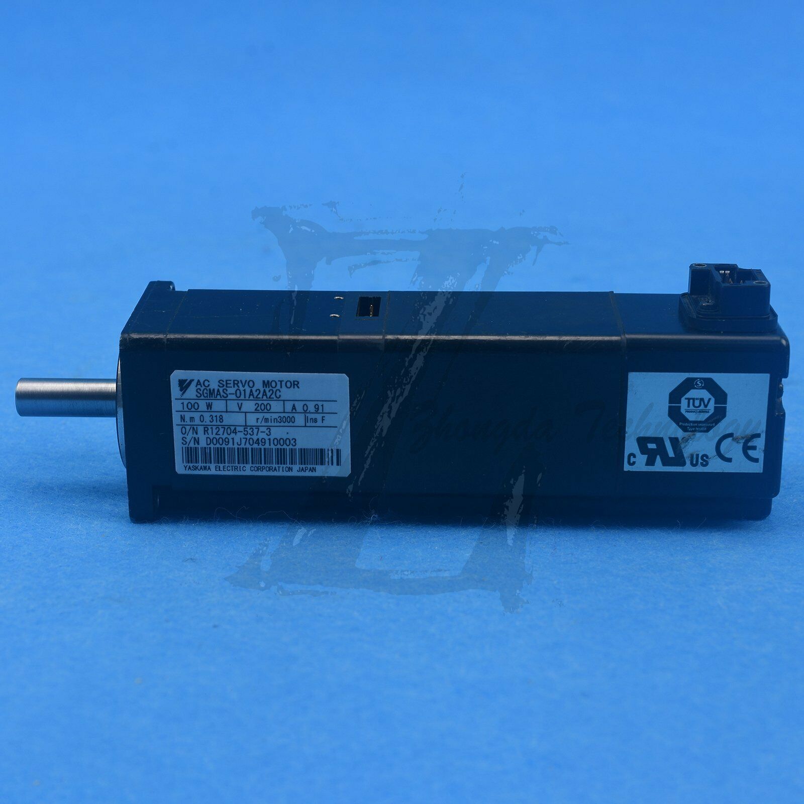 Used SGMAS-01A2A2C 100W Yaskawa servo motor SGMAS01A2A2C Tested Good - YASKAWA