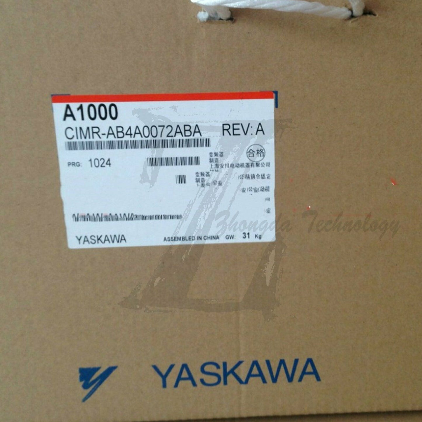 NEW Yaskawa General-purpose inverter A1000 series CIMR-AB4A0072ABA 30KW - YASKAWA