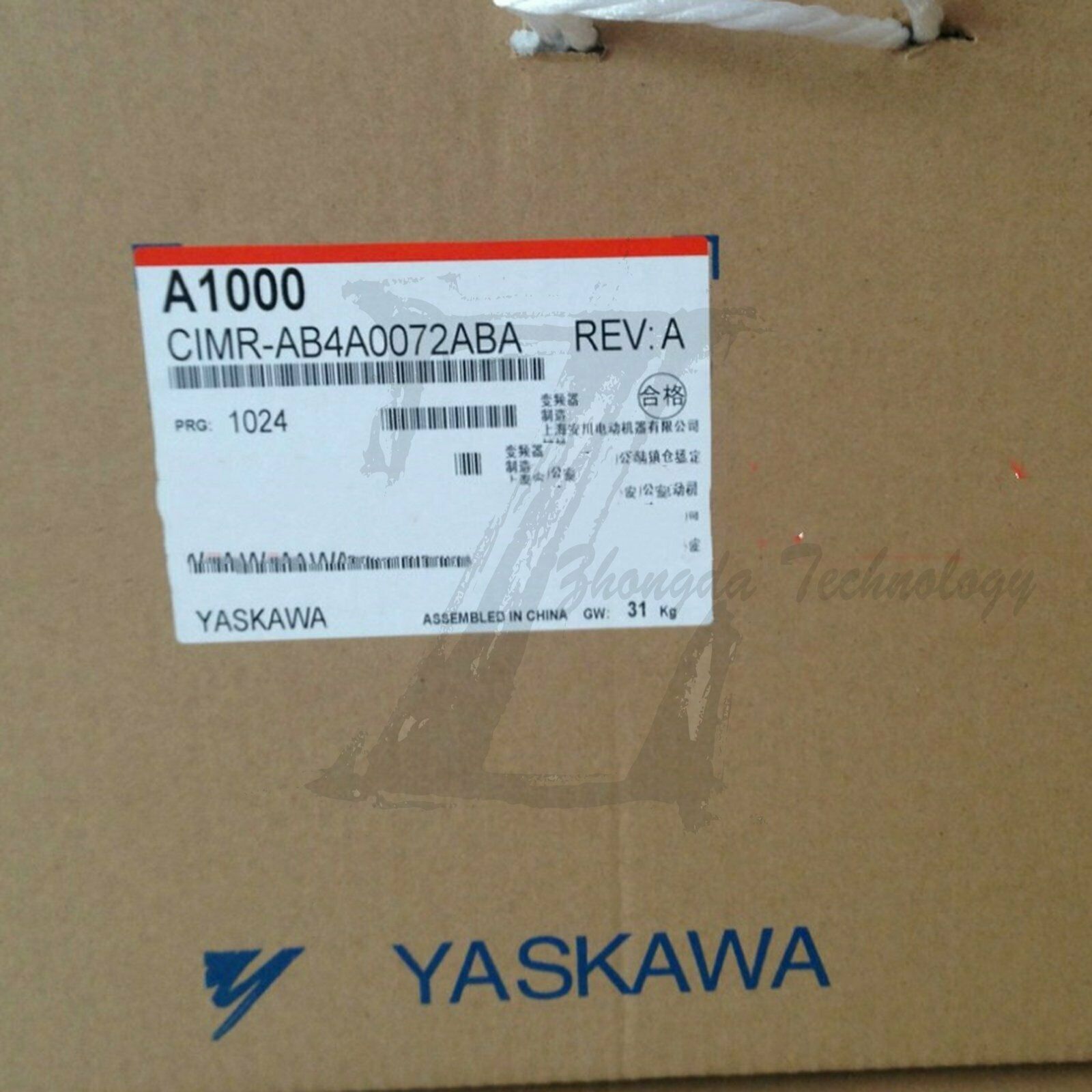 NEW Yaskawa General-purpose inverter A1000 series CIMR-AB4A0072ABA 30KW - YASKAWA