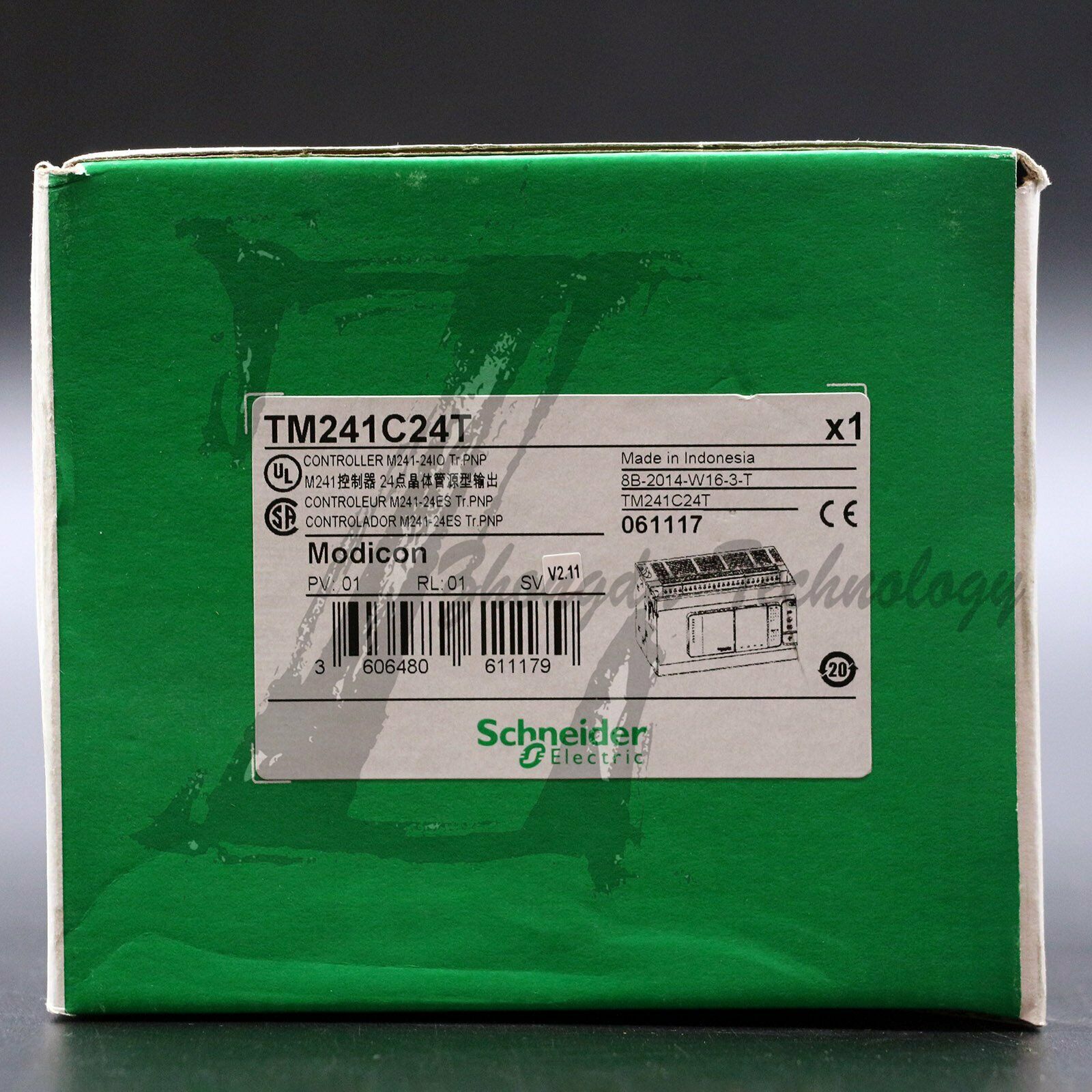NEW Schneider TM241C24T M241 controller, 24 input/output - SCHNEIDER