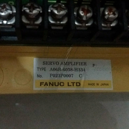 Used 1PCS FANUC A06B-6058-H334 A06B6058H334 Tested It In Good Condition - FANUC
