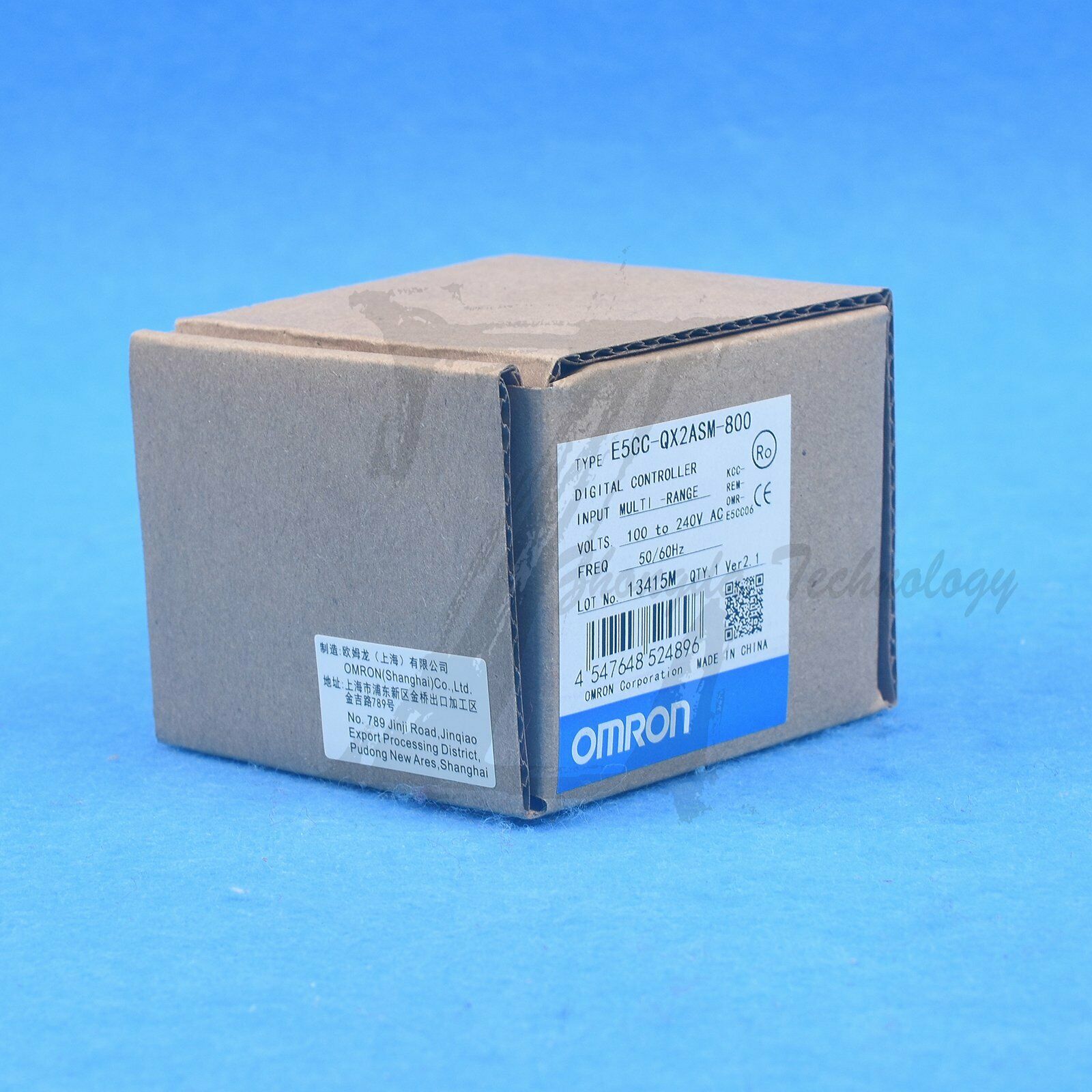 New Omron temperature controller E5CC-QX2ASM-800 - OMRON