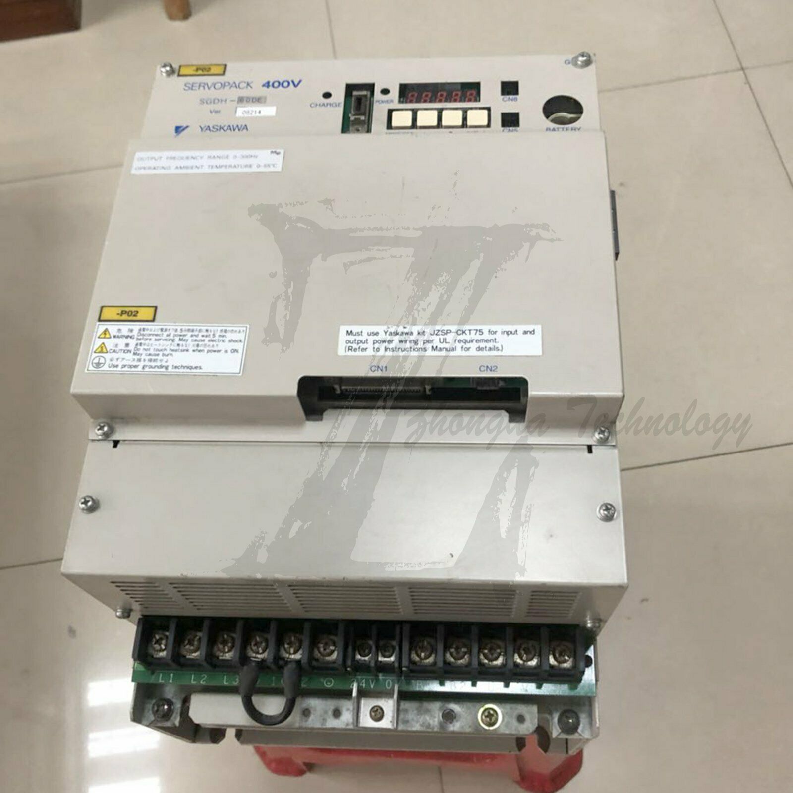 Used Yaskawa AC servo driver SGDH-60DE good - YASKAWA